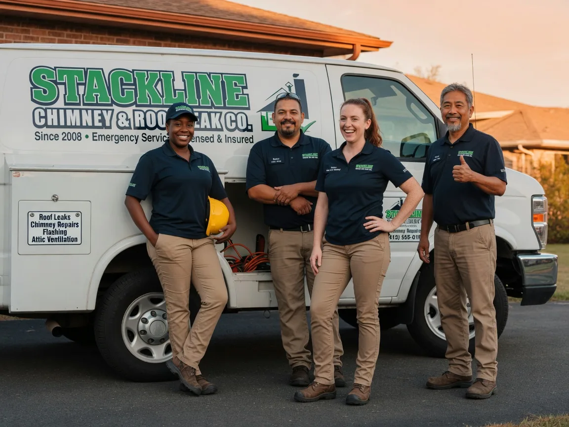 Chimney flashing repair company in Charleston, WV